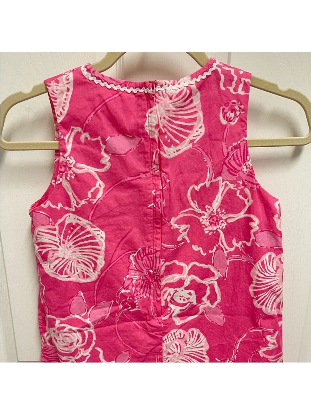 Lilly Pulitzer Girl’s Pink Shift Dress. Sz Girls 12